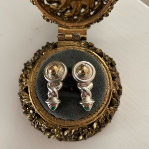 Bayanihan silver/gold earrings